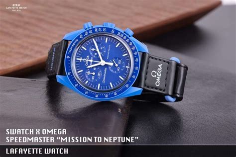 swatch omega speedmaster neptune